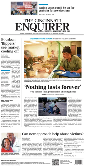 Cover of The Cincinnati Enquirer