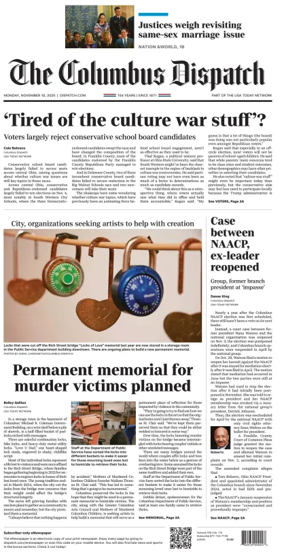 Cover of The Columbus Dispatch