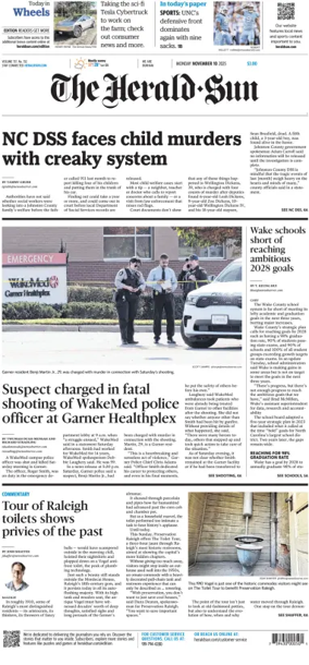 Cover of The Herald Sun