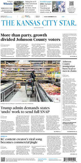 Cover of The Kansas City Star