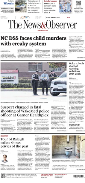 Cover of The News & Observer