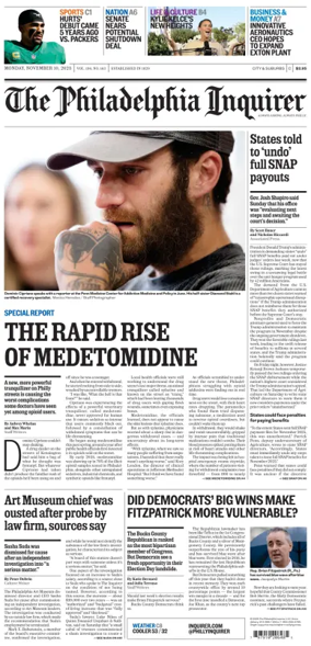 Cover of The Philadelphia Inquirer