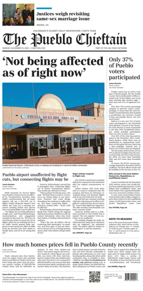 Cover of The Pueblo Chieftain