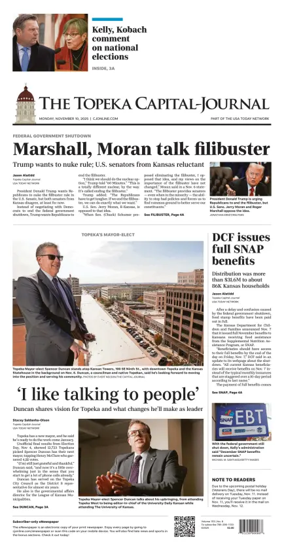 Cover of The Topeka Capital-Journal