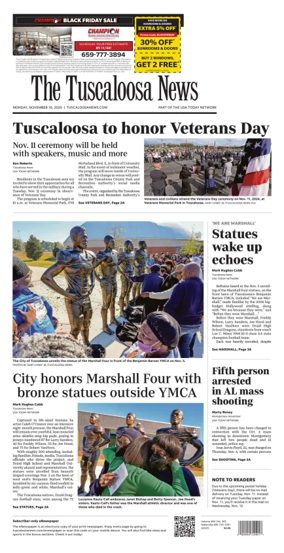 Cover of The Tuscaloosa News