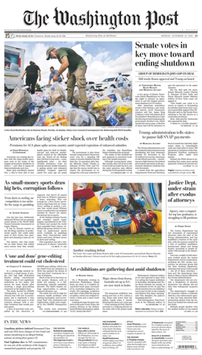 Cover of The Washington Post