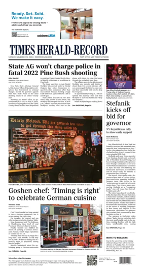 Cover of Times Herald-Record