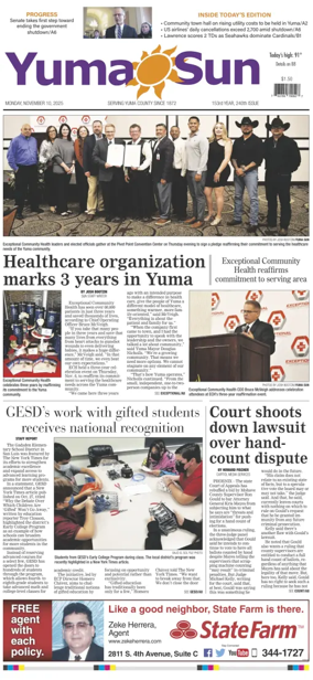 Cover of Yuma Sun       
