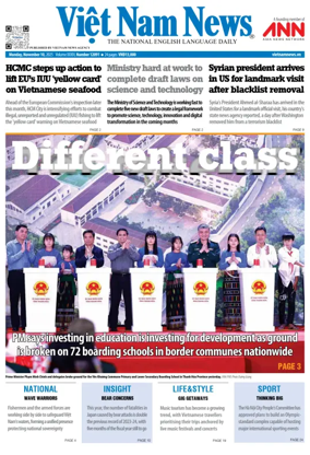 Cover of Viet Nam News