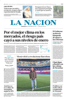 Cover of La Nacion
