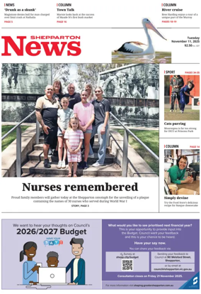 Cover of Shepparton News