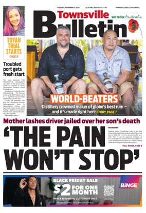 Cover of Townsville Bulletin