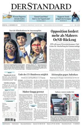 Cover of Der Standard