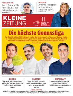 Cover of Kleine Zeitung Kaernten