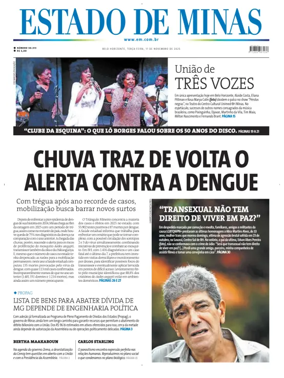 Cover of Estado de Minas (Brazil)