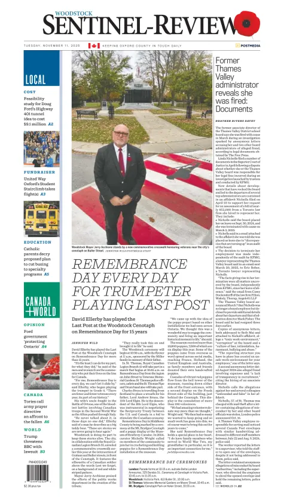 Cover of Sentinel-Review (Woodstock)