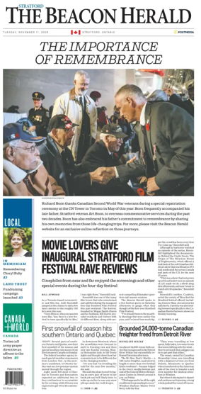 Cover of The Beacon Herald