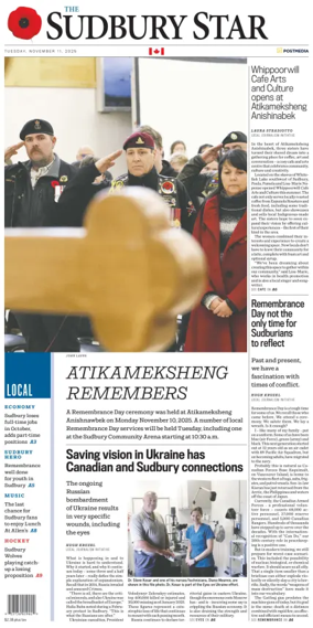 Cover of The Sudbury Star