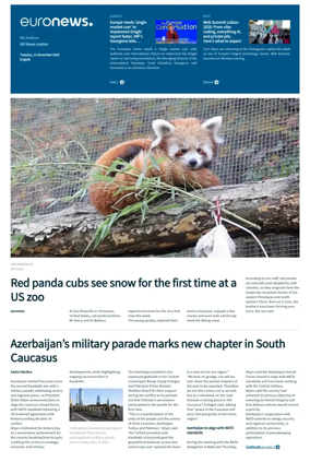 Cover of EuroNews (English Edition)