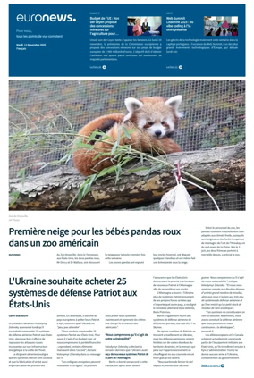 Cover of EuroNews (French Edition)