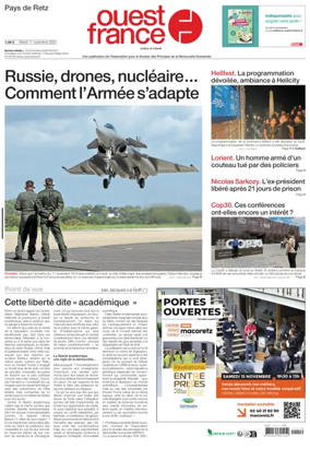 Cover of Ouest France (Pornic / Pays de Retz)