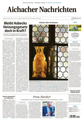 Cover of Aichacher Nachrichten