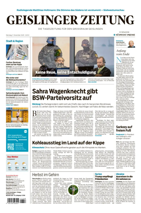 Cover of Geislinger Zeitung