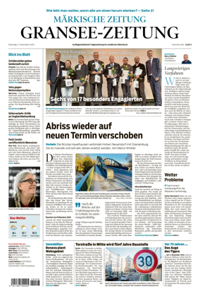 Cover of Gransee-Zeitung