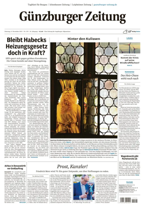 Cover of Guenzburger Zeitung