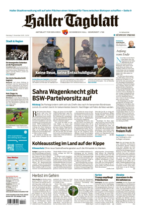 Cover of Haller Tagblatt