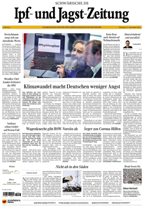 Cover of Ipf- und Jagst-Zeitung