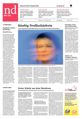 Cover of Neues Deutschland