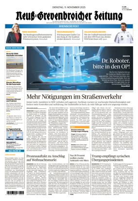 Cover of Neuss-Grevenbroicher Zeitung Neuss