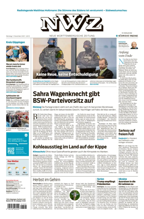 Cover of NWZ  (Göppinger Kreisnachrichten)