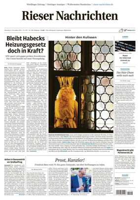 Cover of Rieser Nachrichten