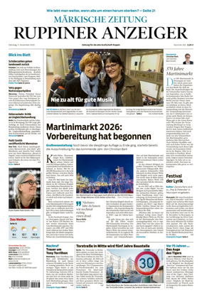 Cover of Ruppiner Anzeiger