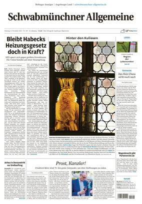 Cover of Schwabmuenchner Allgemeine