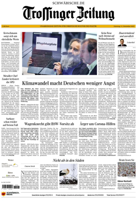 Cover of Trossinger Zeitung