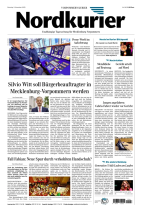 Cover of Vorpommern Kurier (Jarmen/Loitz)