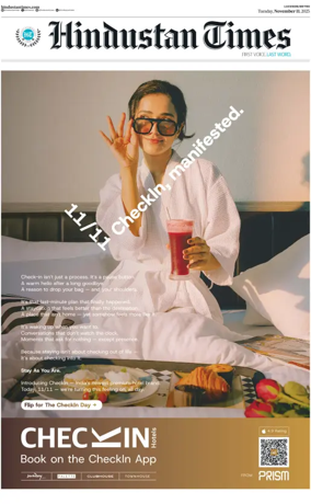 Cover of Hindustan Times (East UP)