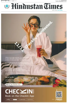 Cover of Hindustan Times (Lucknow)