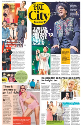 Cover of Hindustan Times (Jaipur) - City