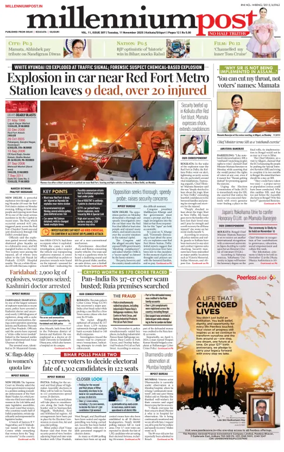 Cover of Millennium Post (Kolkata)