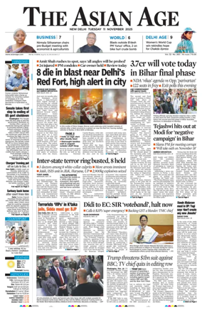 Cover of The Asian Age