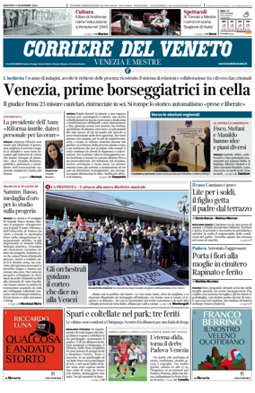 Cover of Corriere del Veneto (Venezia e Mestre)
