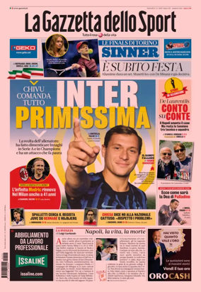 Cover of La Gazzetta dello Sport - Romana