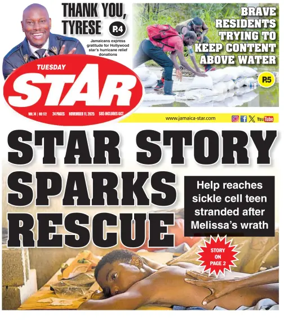 Cover of The Star (Jamaica)