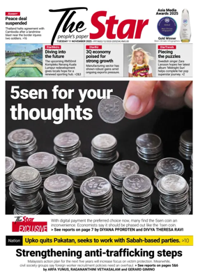 Cover of The Star Malaysia