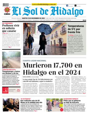 Cover of El Sol de Hidalgo