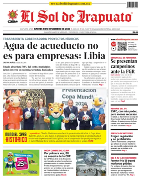 Cover of El Sol de Irapuato